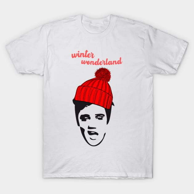 winter wonderland Elvis T-Shirt by Love My..